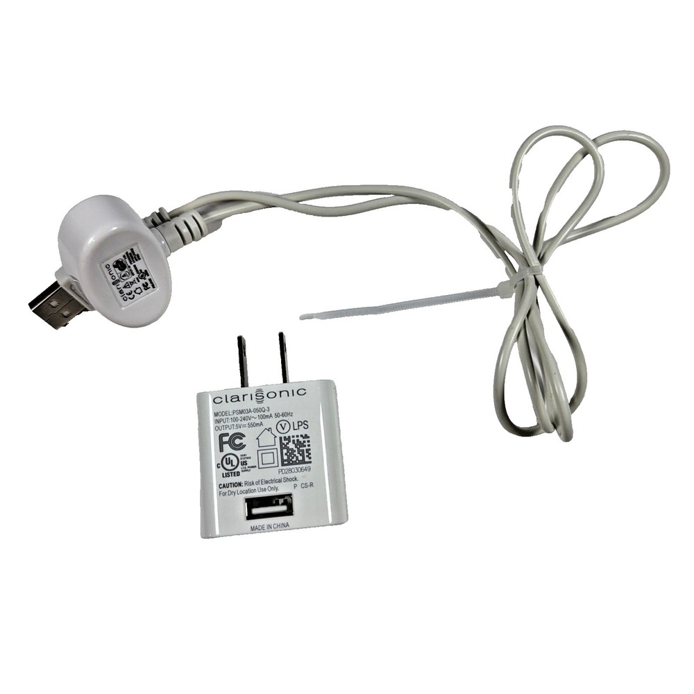 5V Power Adapter PSM03A-050Q-3 Charger charging‎ Base For Clarisonic MIA 1 MIA 2